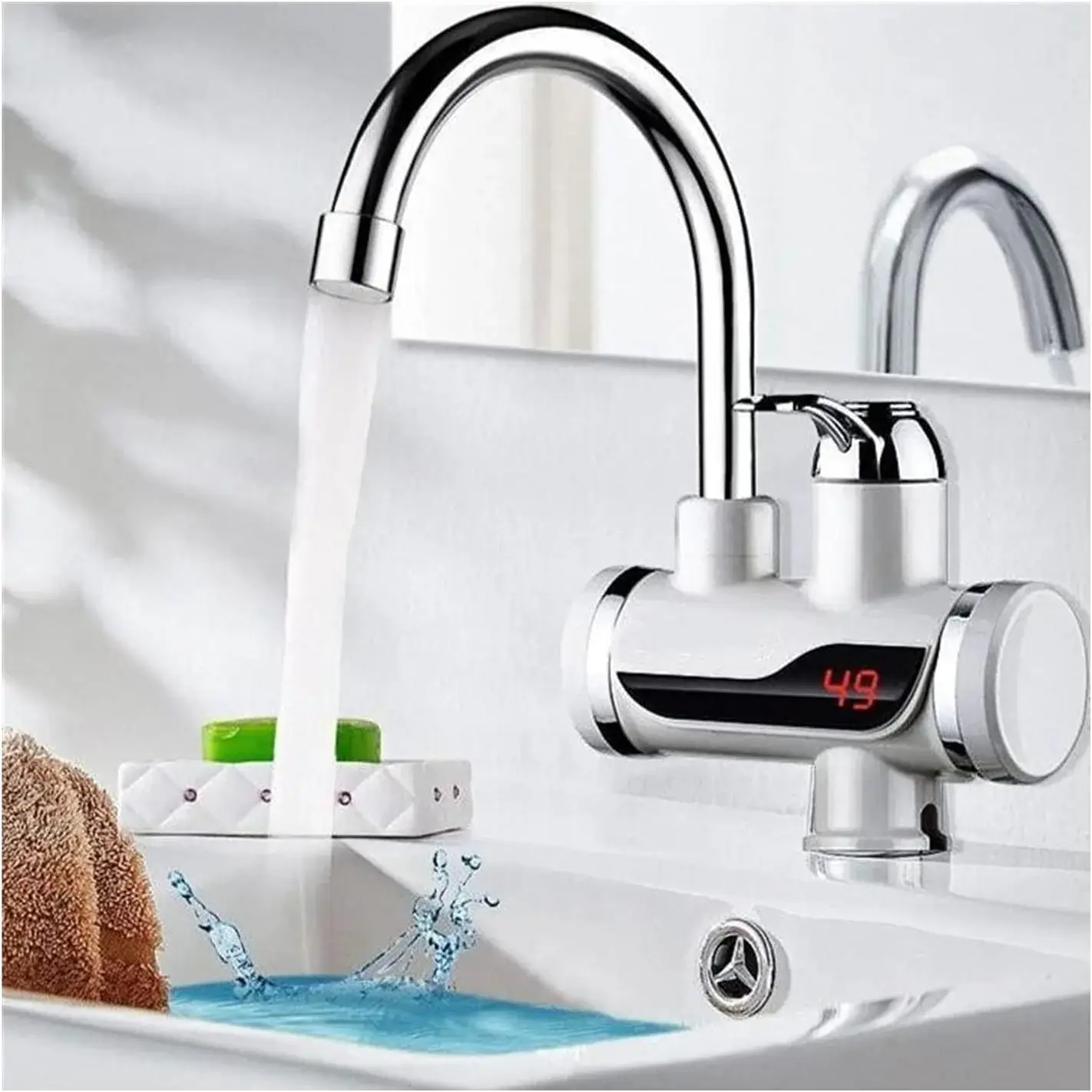 Makkafinds® Electric Faucet Water heater
