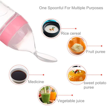 Makkafinds® Baby Spoon Feeder | With Fruit Pacifier