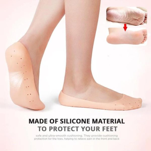 Makkafinds® Anti Crack Full Length Silicone Foot Protector