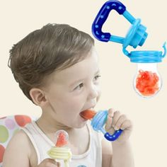 Makkafinds® Baby Spoon Feeder | With Fruit Pacifier