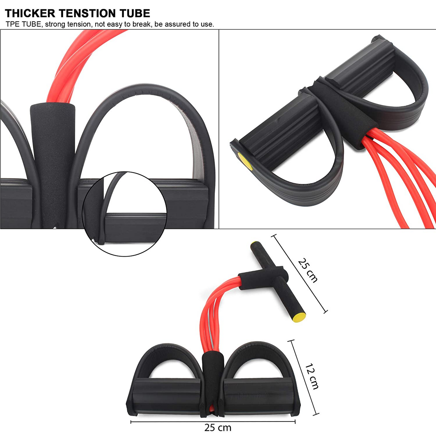 Makkafinds® Foot Pedal Resistance Band