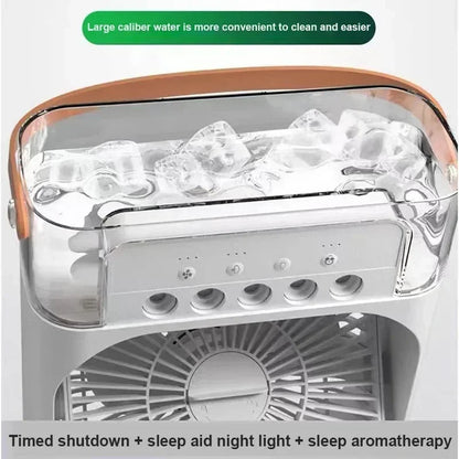 Makkafinds® Portable Air Conditioner Fan Household Hydrocooling Water mist Cooler
