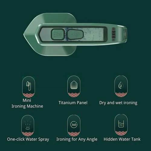 Makkafinds® Professional Portable Steam Iron