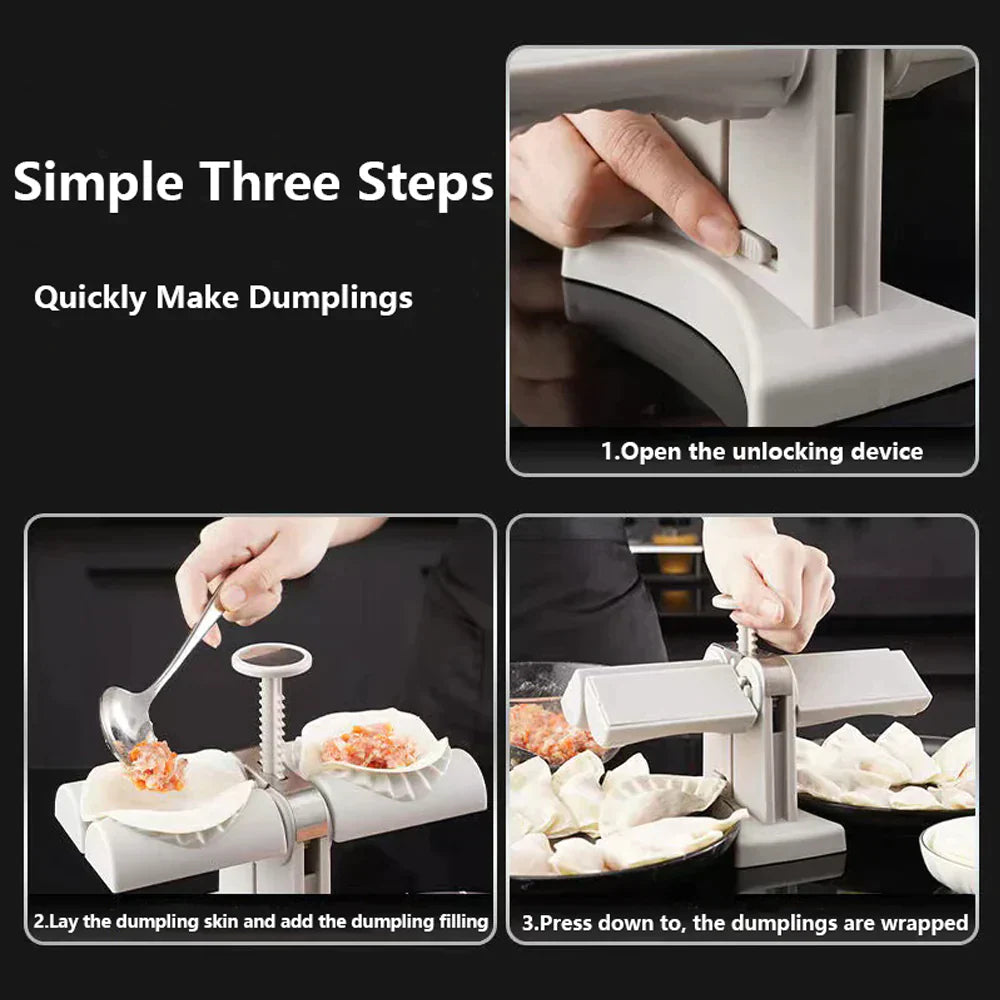 Makkafinds® Double Dumpling Maker