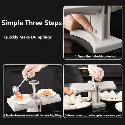 Makkafinds® Double Dumpling Maker