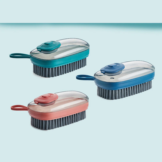 Makkafinds®  Kitchen Cleaning Brush Liquid Soap Dispenser