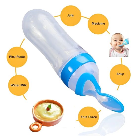 Makkafinds® Baby Spoon Feeder | With Fruit Pacifier