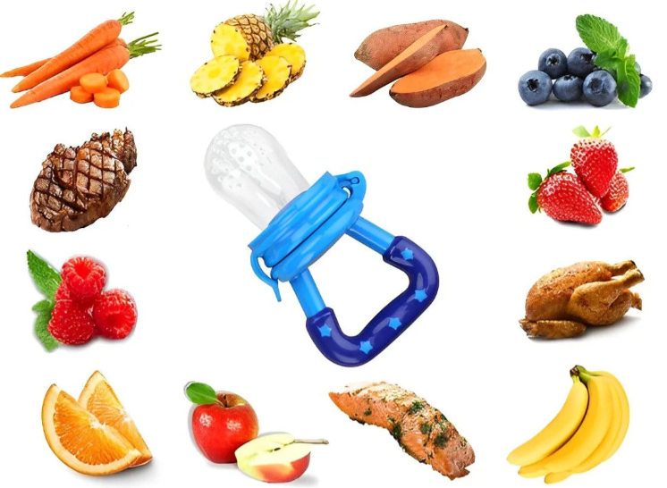 Makkafinds® Baby Spoon Feeder | With Fruit Pacifier
