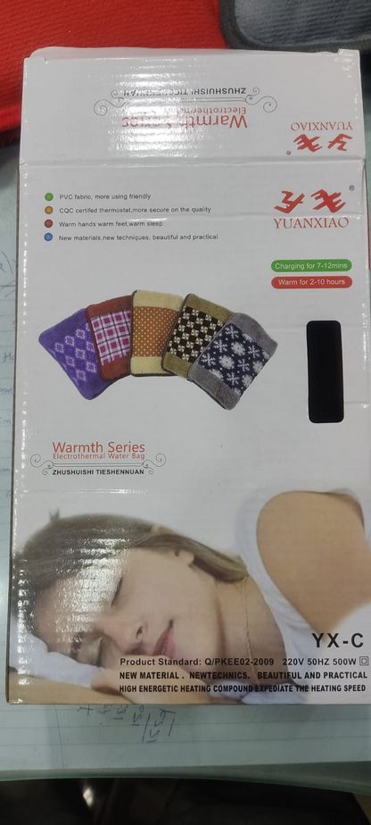 Makkafinds® Electric Hot Water Bag Pain Relief