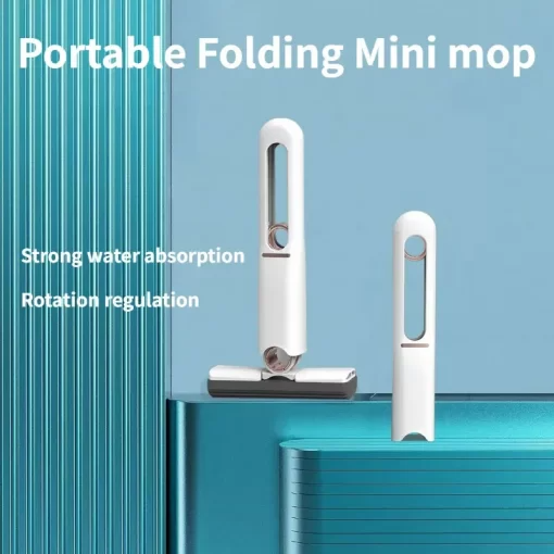 Makkafinds® New Portable Mini Squeeze Mop