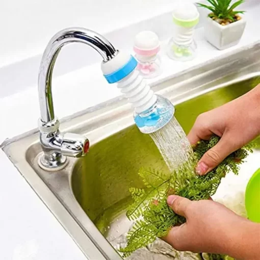 Makkafinds® Adjustable Rotating Water Saving Faucet