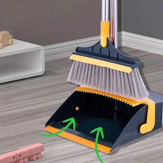 Makkafinds® Attachable Broom with dustpan cleaning product