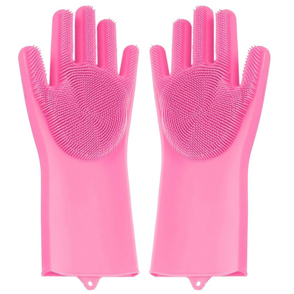 Makkafinds® Original Magic Silicon Dish-washing Gloves
