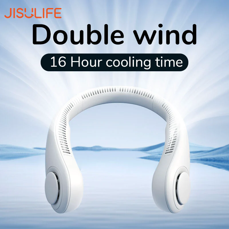Makkafinds® Mini Neck Portable Air Cooler Fan