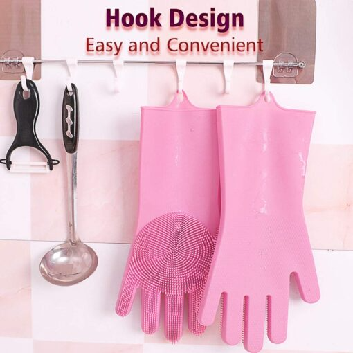 Makkafinds® Original Magic Silicon Dish-washing Gloves