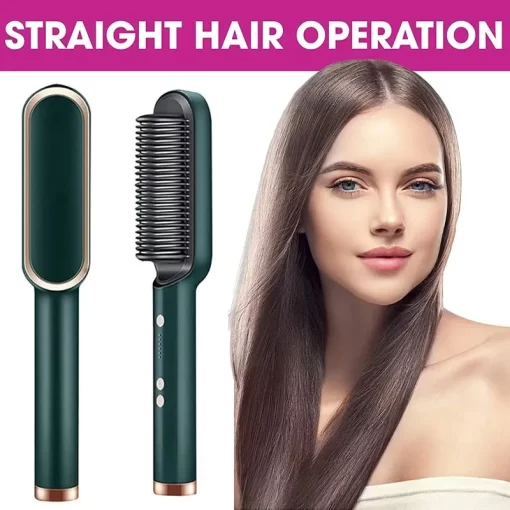 Makkafinds® 2-in-1 HAIR STRAIGHTENER COMB