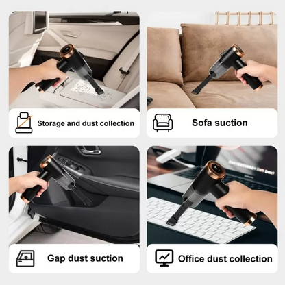 Makkafinds® multifunctional 3 in 1 Mini Handheld Car Vacuum Cleaner