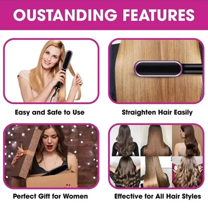 Makkafinds® 2-in-1 HAIR STRAIGHTENER COMB