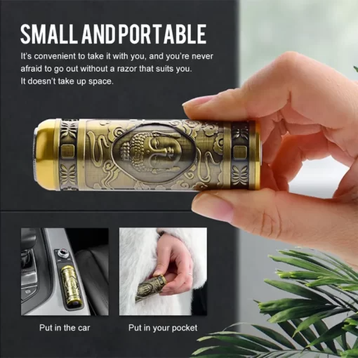 Makkafinds® T8 Mini Electric Shaver Men