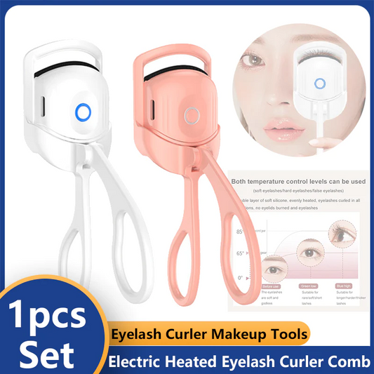Makkafinds® Portable Electric Heated Eyelash Curler