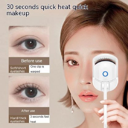 Makkafinds® Portable Electric Heated Eyelash Curler