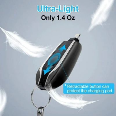 Makkafinds® Portable Keychain Charger