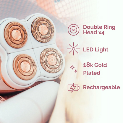 Makkafinds® Flawless Women’s Hair Removal Body Hair Shaver