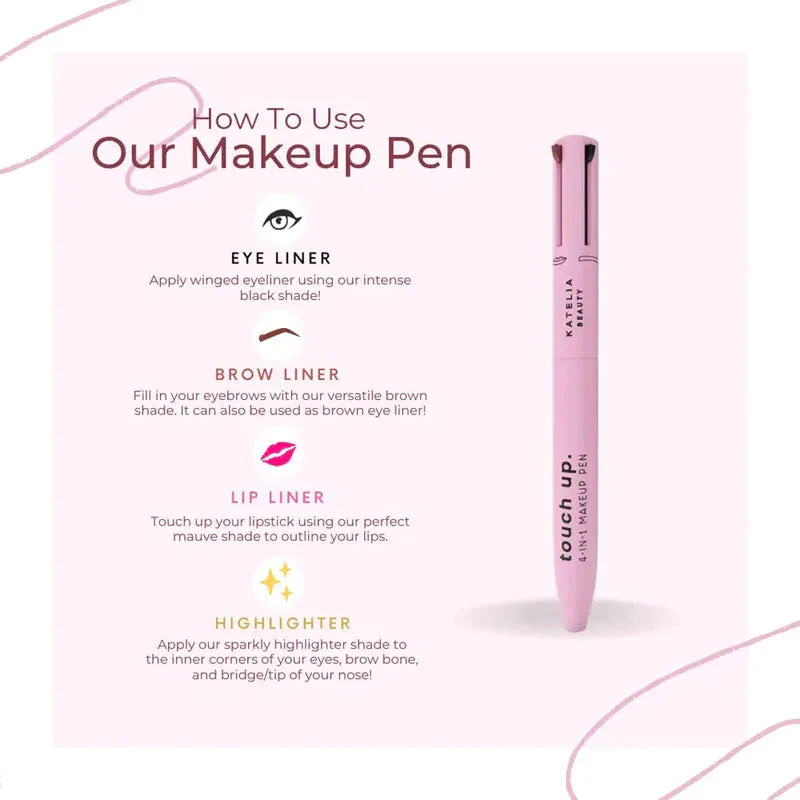 Makkafinds® 4 in 1 Makeup Pen