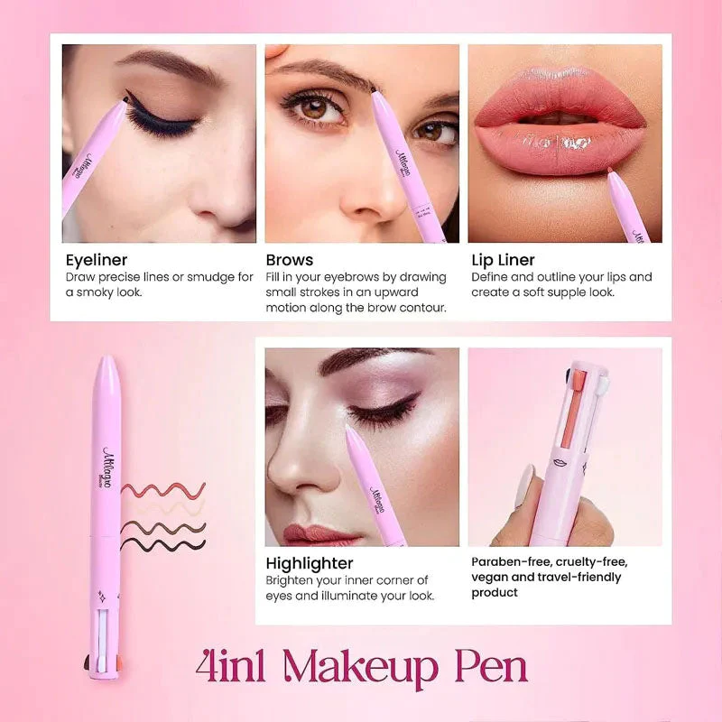 Makkafinds® 4 in 1 Makeup Pen