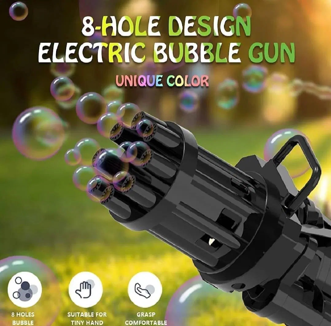 Makkafinds® 8 Hole Massive Bubble Gun