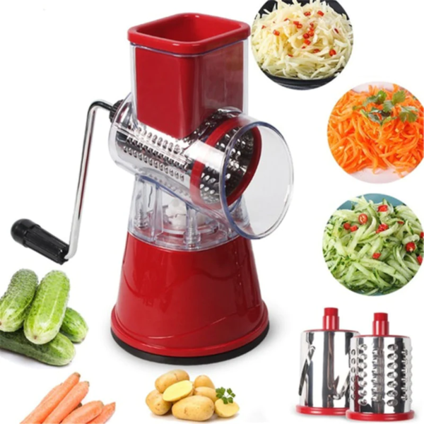 Makkafinds® Round Manual Vegetable Cutter
