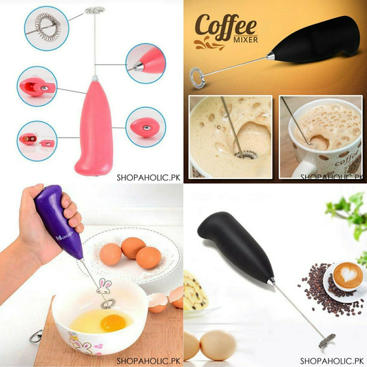 Makkafinds® Electric Mini Whisk Mixer Foamer
