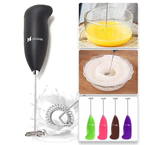Makkafinds® Electric Mini Whisk Mixer Foamer
