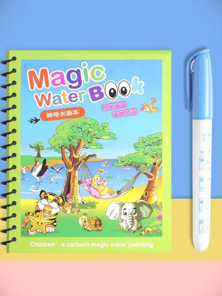 Makkafinds® Magic Water Book For Kids