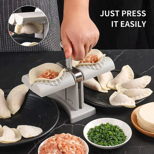 Makkafinds® Double Dumpling Maker